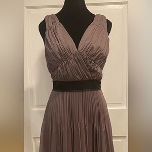 Max & Cleo Grecian Pleated Dress